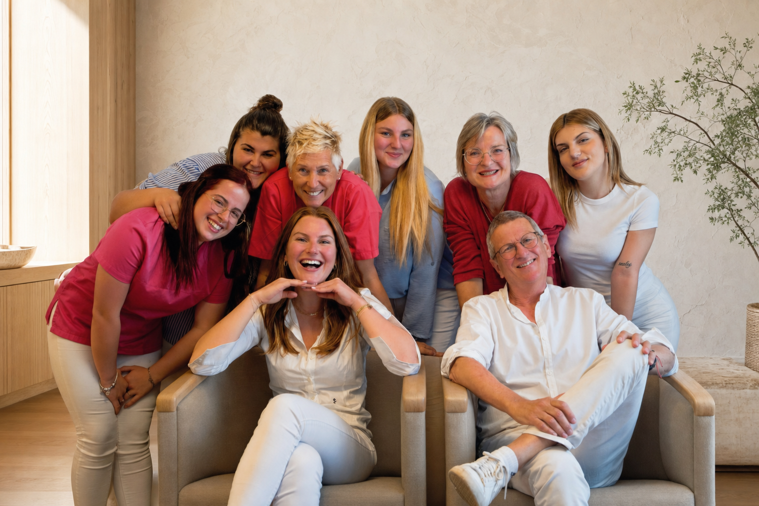 Das Team der Ordinationsgemeinschaft Dr. Mente
