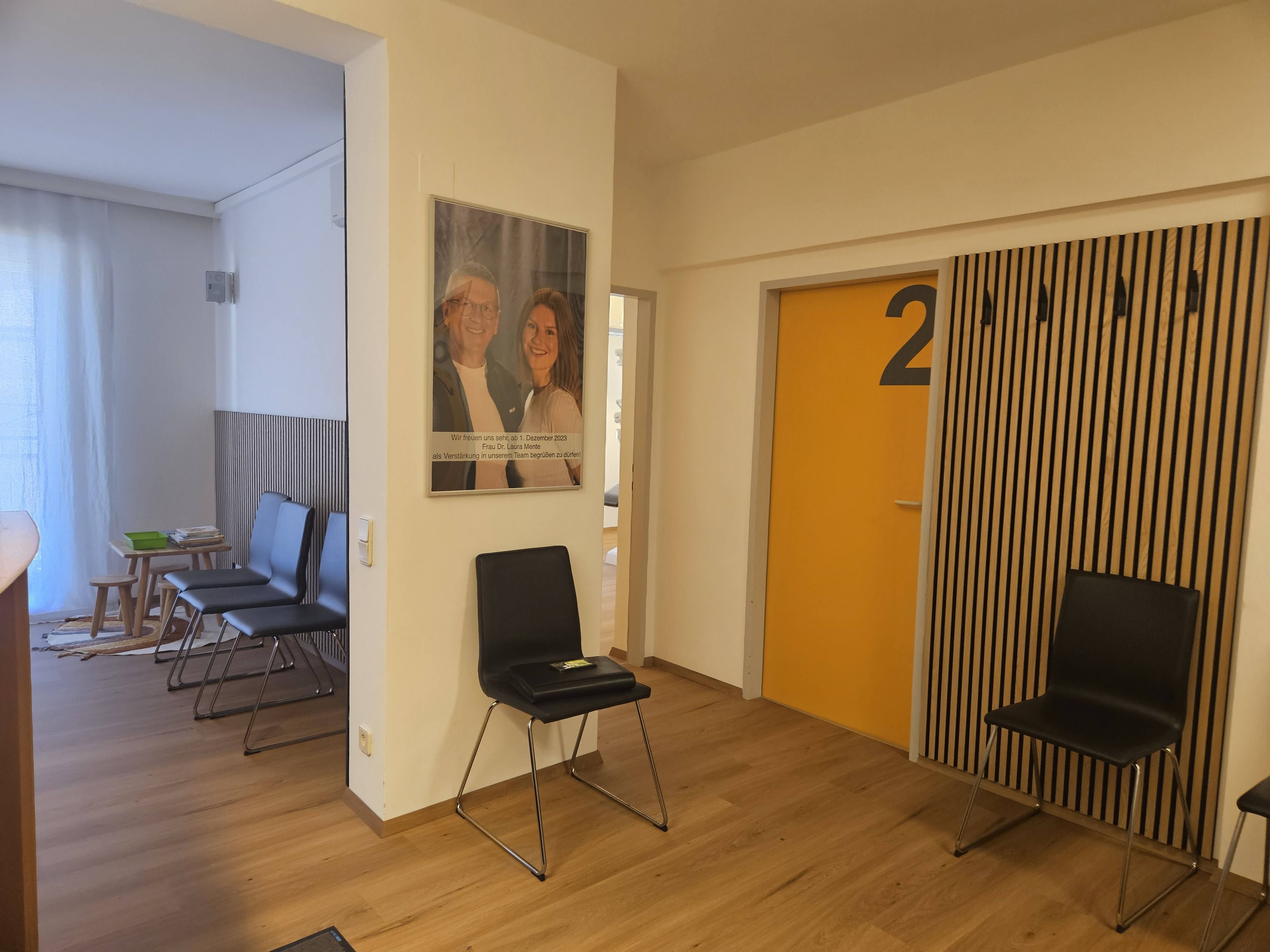 Einblick in die Ordinationsgemeinschaft Dr. Mente